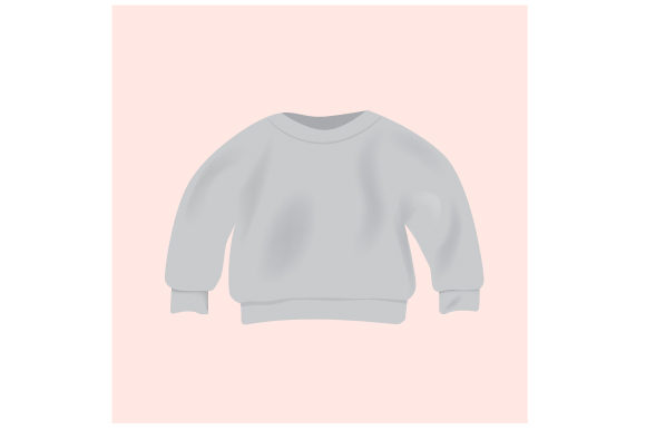 Baby Sweater Mockup for Crafts and Designs Amp