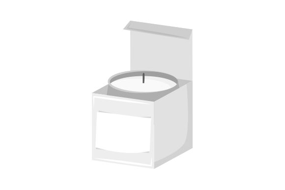 Candle Mockup for Crafts and Designs Amp
