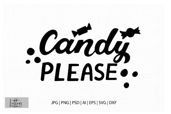 Candy, Please – A Halloween Graphic for Handmade Creations