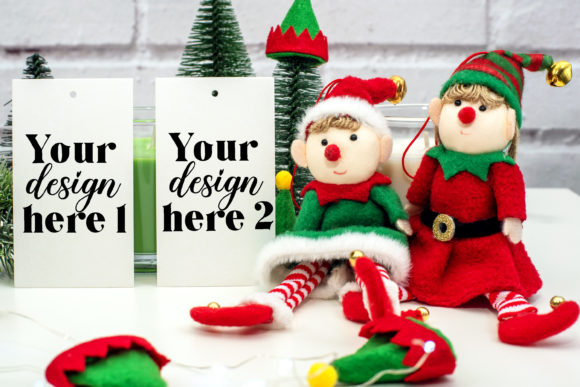 Christmas Gift Tag Mockup Elf Mockup 94 Review