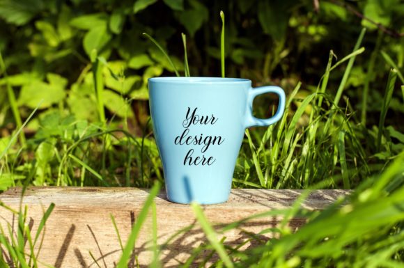Coffee Mug Mockup for Graphics and Mugs Amp