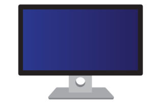 Computer Monitor Mockup for Crafts and Designs Amp