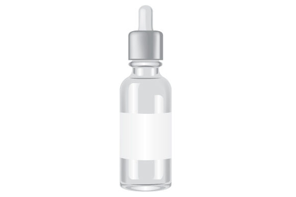 Dropper Bottle Mockup for Crafts and Designs Amp