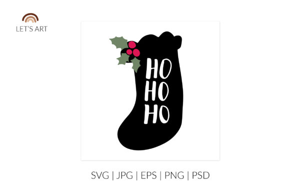 HO-HO-HO Svg for Crafting and Handmade Business