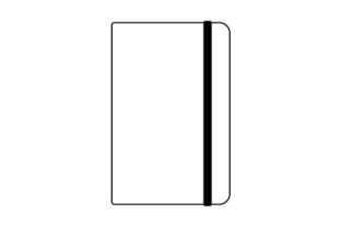Notebook Mockup for Crafts and Designs Amp