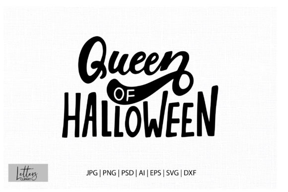 Queen of Halloween Graphic Design Asset Review